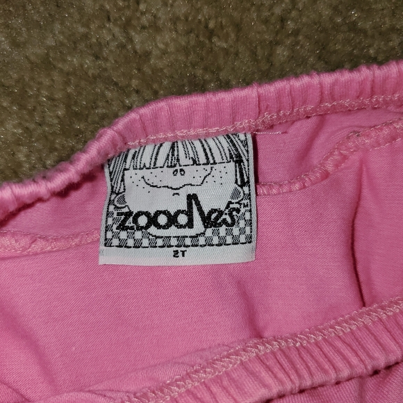 RARE Vintage ZOODLES Toddler Girl's Bikini Swimsuit Sz 2T - Picture 6 of 6